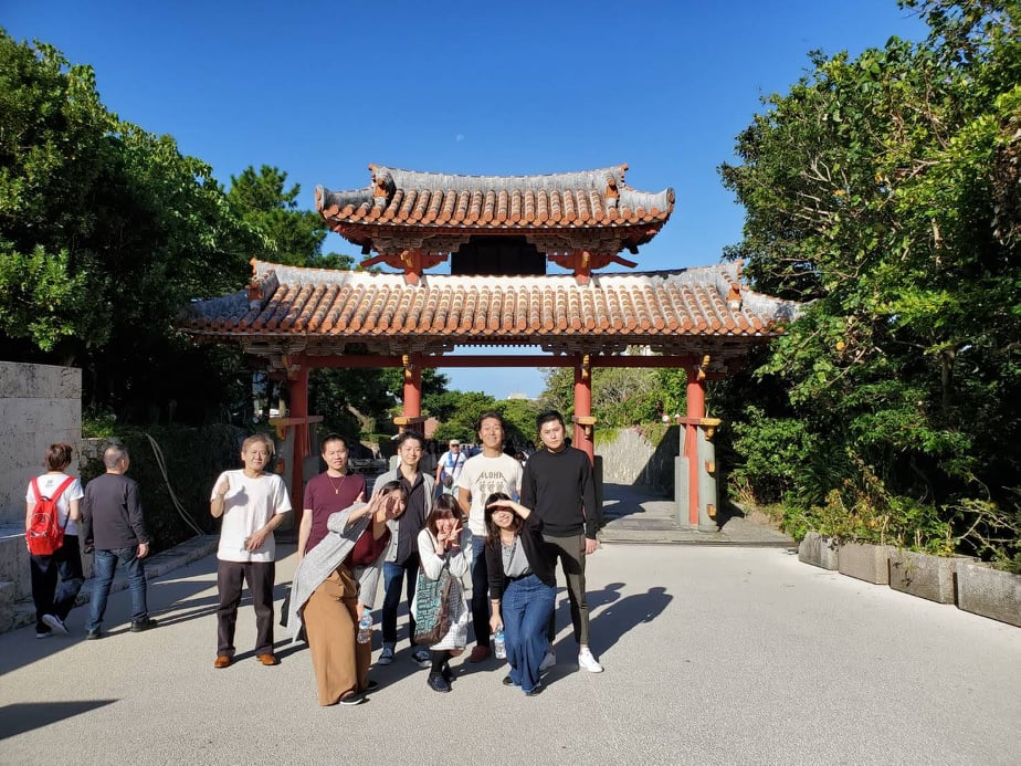 ④社員旅行の様子